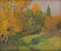 Autumn landscape by Štefan Polkoráb