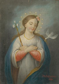 Blessed virgin mary, Johann Dittmann