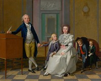 Family of imperial assessor von kronegy, Johann Heinrich Tischbein