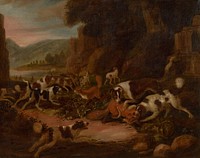 Fox hunt, Adriaen Beeldemaker