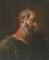 Study of head - bust - of an apostle