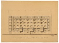 Design of an apartment building, bratislava