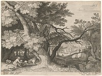 Forest landscape, Aegidius Sadeler Ii