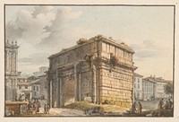 Triumphal arch in rome