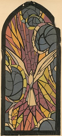 Design of glass window iii., Jan Novák