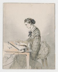 Doing manual work  by Friedrich Carl von Scheidlin