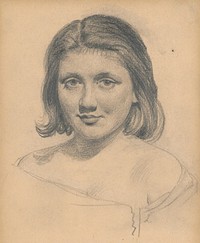 Portrait study of a model, Ivan Žabota