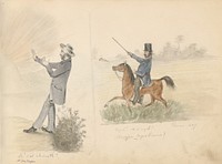 Album of drawings from 1847 - 1849