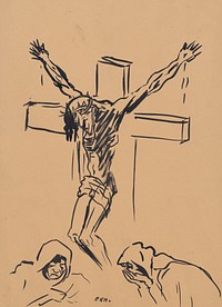 Crucifixion by Arnold Peter Weisz Kubínčan