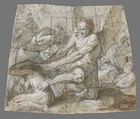 The devil punishing the woman, Antonio Maria Viani