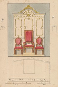 Proposal for a stallum for the parish church in uzhhorod, Konrád Svestka