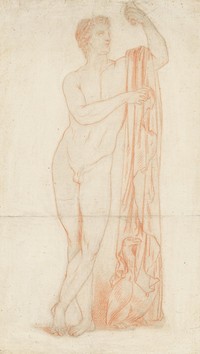 Standing male nude, Jozef Czauczik