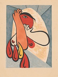 Fire (crying woman) by Mikuláš Galanda