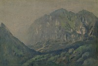 Motif from the high tatras by Ferdinand Katona