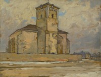 Church in moldava by Lajos Csordák