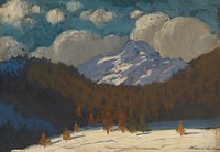 High tatras in winter by Ferdinand Katona