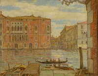 Venice by Elemír Halász-Hradil