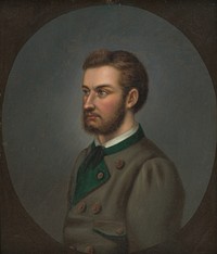 Portrait of a man, Titus Szent Istvány