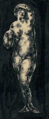 Female nude by Kon&scaron;tant&iacute;n Bauer