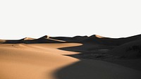Desert landscape, border background   psd