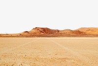 Dry terrains landscape, border background    image