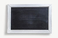 Black chalkboard collage element psd