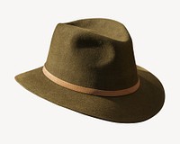 Felt hat isolated design