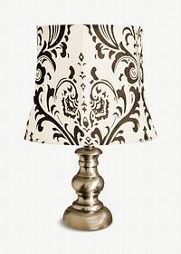 Classic lamp isolated image