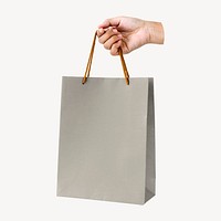 Paper bag  mockup, editable design psd