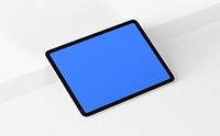 Digital tablet with blue screen