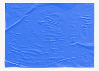 Blank blue glued paper