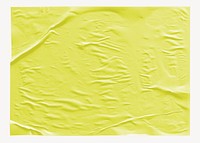 Lime green glued paper texture