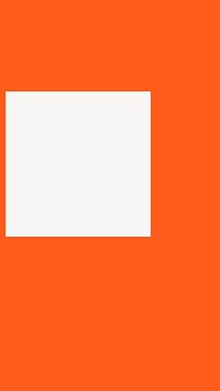 Orange frame clipart vector