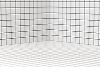 Grid pattern wall product backdrop