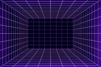 Purple futuristic grid product background