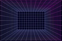 Purple futuristic grid product background psd