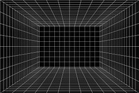 Black futuristic grid product background