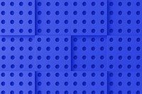 Blue toy brick pattern background