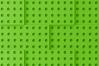 Green toy brick pattern background