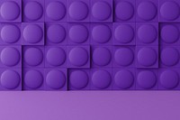 Purple pop fidget pattern background