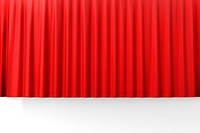 Red curtain product background