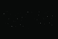 Black starry sky background