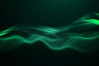 Abstract dark green background, smart technology digital remix psd