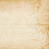 Vintage world map background, artwork by Mathieu Albert Lotter, remixed by rawpixel