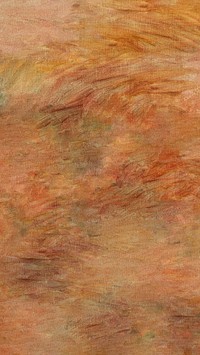 Pierre-Auguste Renoir's Anemones iPhone wallpaper, remixed by rawpixel