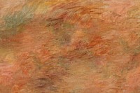 Pierre-Auguste Renoir's Bouquet background, brown oil painting, remixed by rawpixel