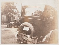 Untitled (Automobile with “Just Married” signs)