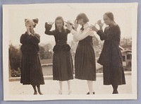 Untitled (Four Women Making Hand Gestures)