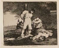 And there is nothing more to do (15) by Francisco Goya