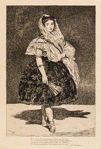 Lola de Valence by édouard Manet